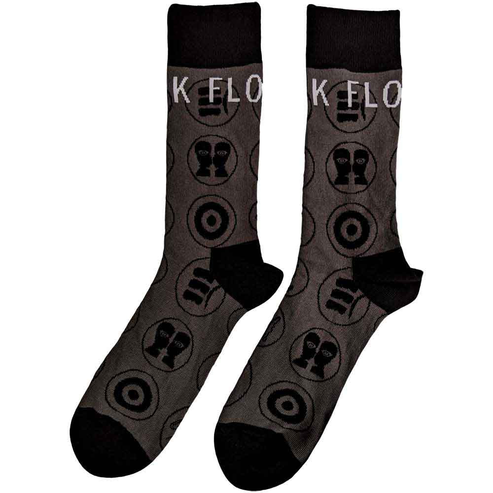 Pink Floyd Unisex Ankle Socks: Later Years (Charcoal Grey) (UK Size 7 - 11)