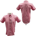 Pink Floyd Unisex Casual Shirt: Courier Pattern (Pink) (All Over Print) (LOS)