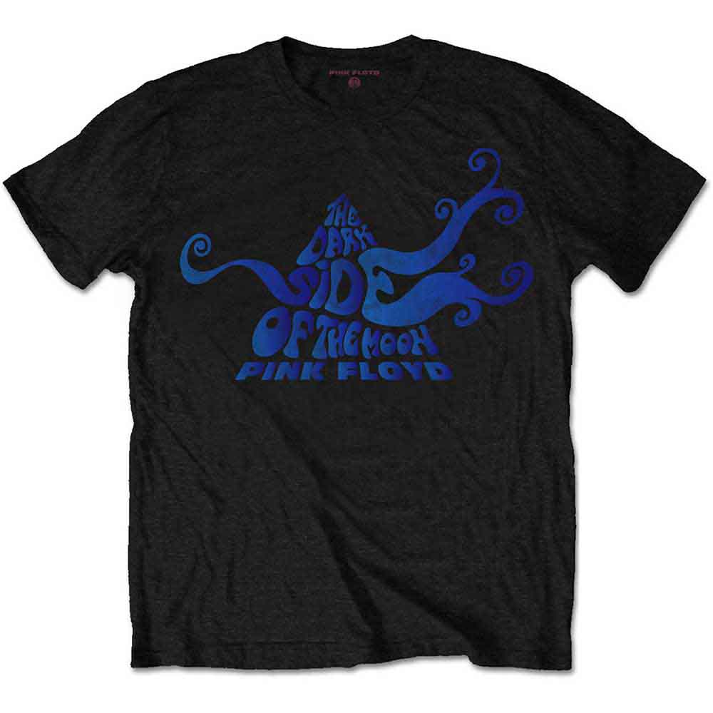 Pink Floyd Unisex T-Shirt: Dark Side of the Moon Swirl (Black)