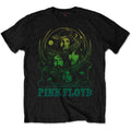 Pink Floyd Unisex T-Shirt: Green Swirl (Black)