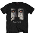 Pink Floyd Unisex T-Shirt: Metal Heads Close-Up (Black)