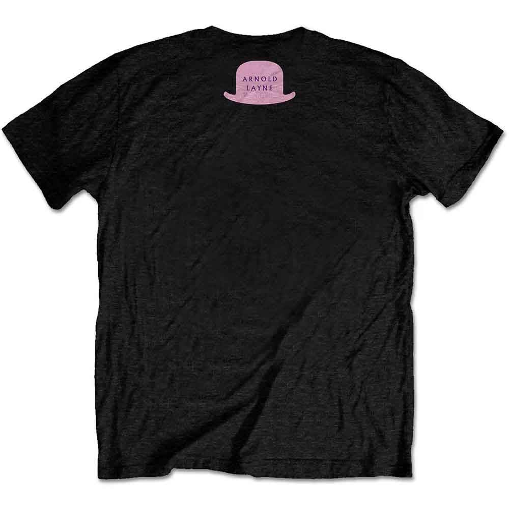 Pink Floyd Unisex T-Shirt: Arnold Layne (Black) (Back Print)