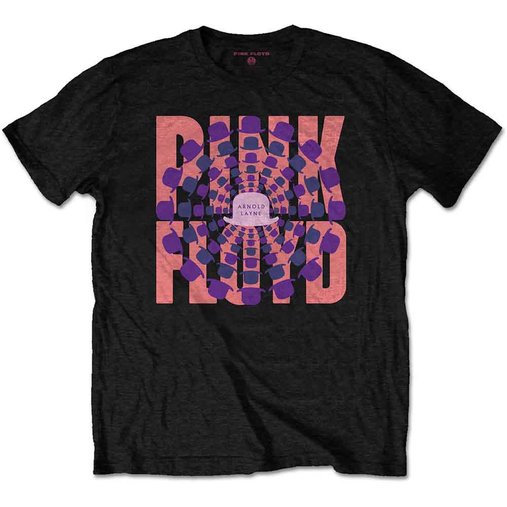 Pink Floyd Unisex T-Shirt: Arnold Layne (Black) (Back Print)