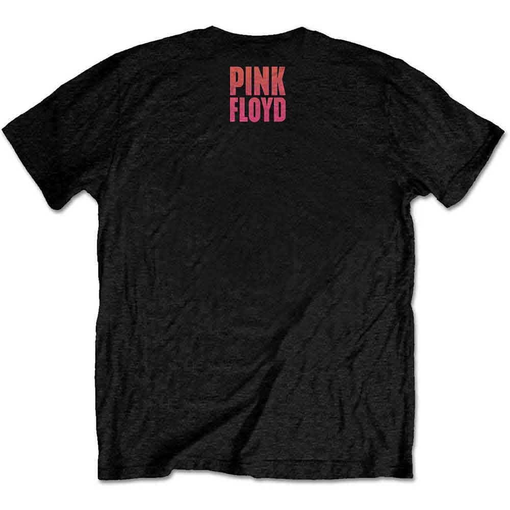 Pink Floyd Unisex T-Shirt: Symbols (Black) (Back Print)