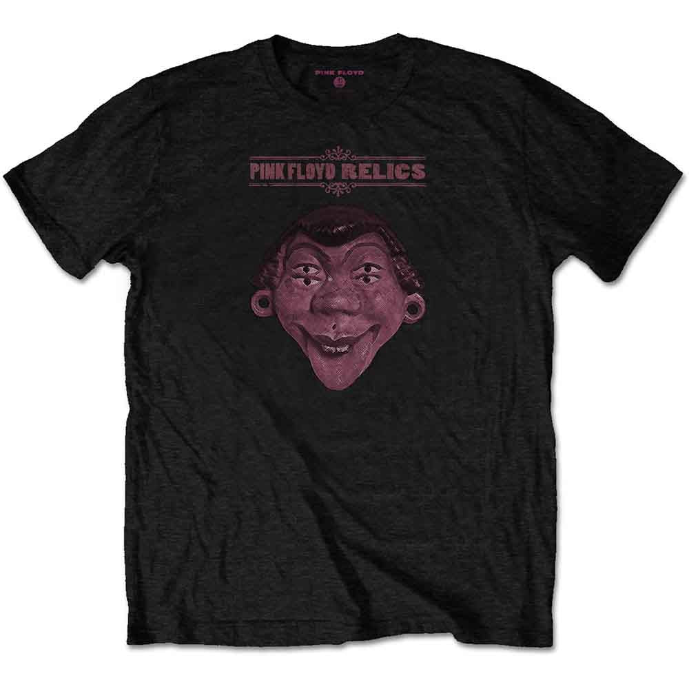 Pink Floyd Unisex T-Shirt: Relics (Black) (Back Print)