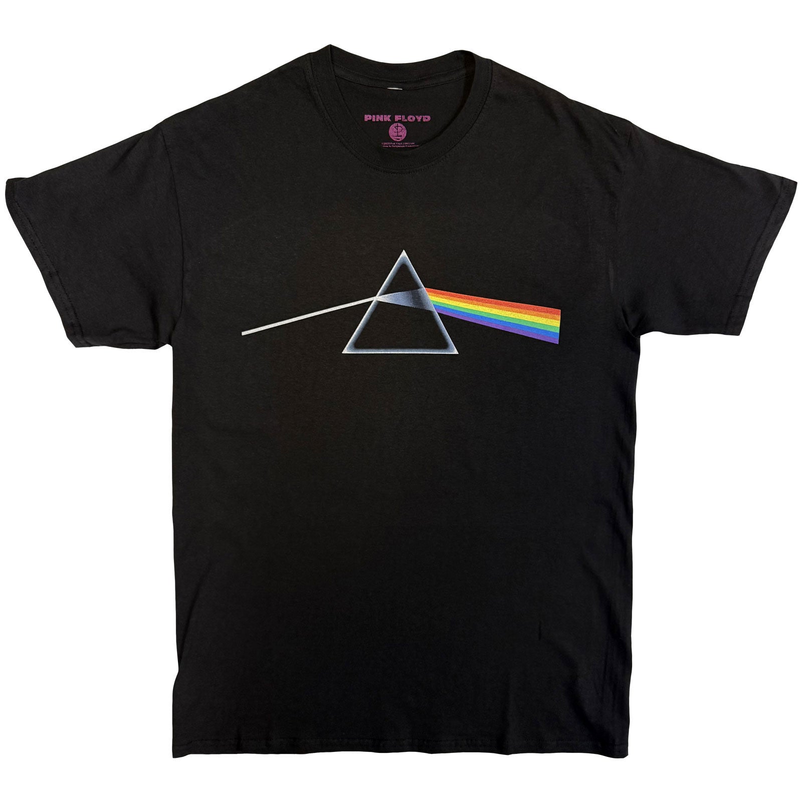 Pink Floyd Unisex T-Shirt: Dark Side of the Moon Album (Black)