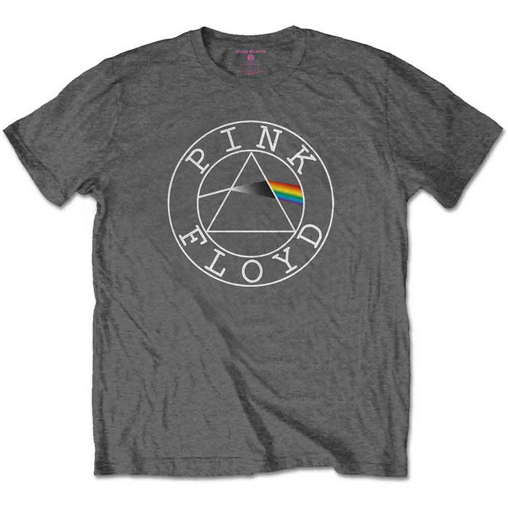Pink Floyd Kids T-Shirt: Circle Logo (Charcoal Grey) (LOS)