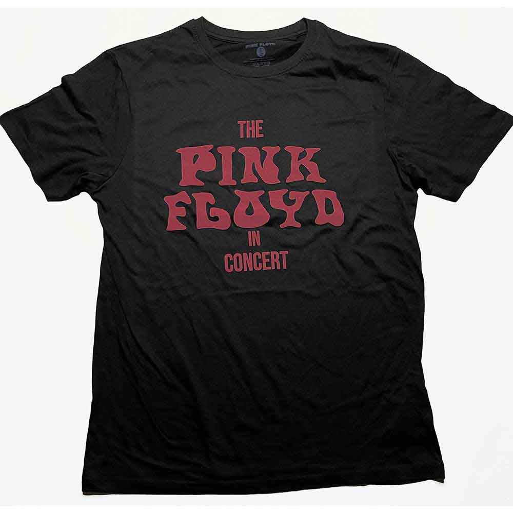 Pink Floyd Unisex T-Shirt: In Concert (Black) (Embellished)