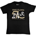 Pink Floyd Unisex T-Shirt: Band Photo & 50th Logo (Black)