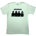Pink Floyd Unisex T-Shirt: Meddle Gatefold Photo (Green) (Wash Collection)