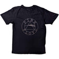 Pink Floyd Unisex T-Shirt: Circle Logo (Black) (Hi-Build)