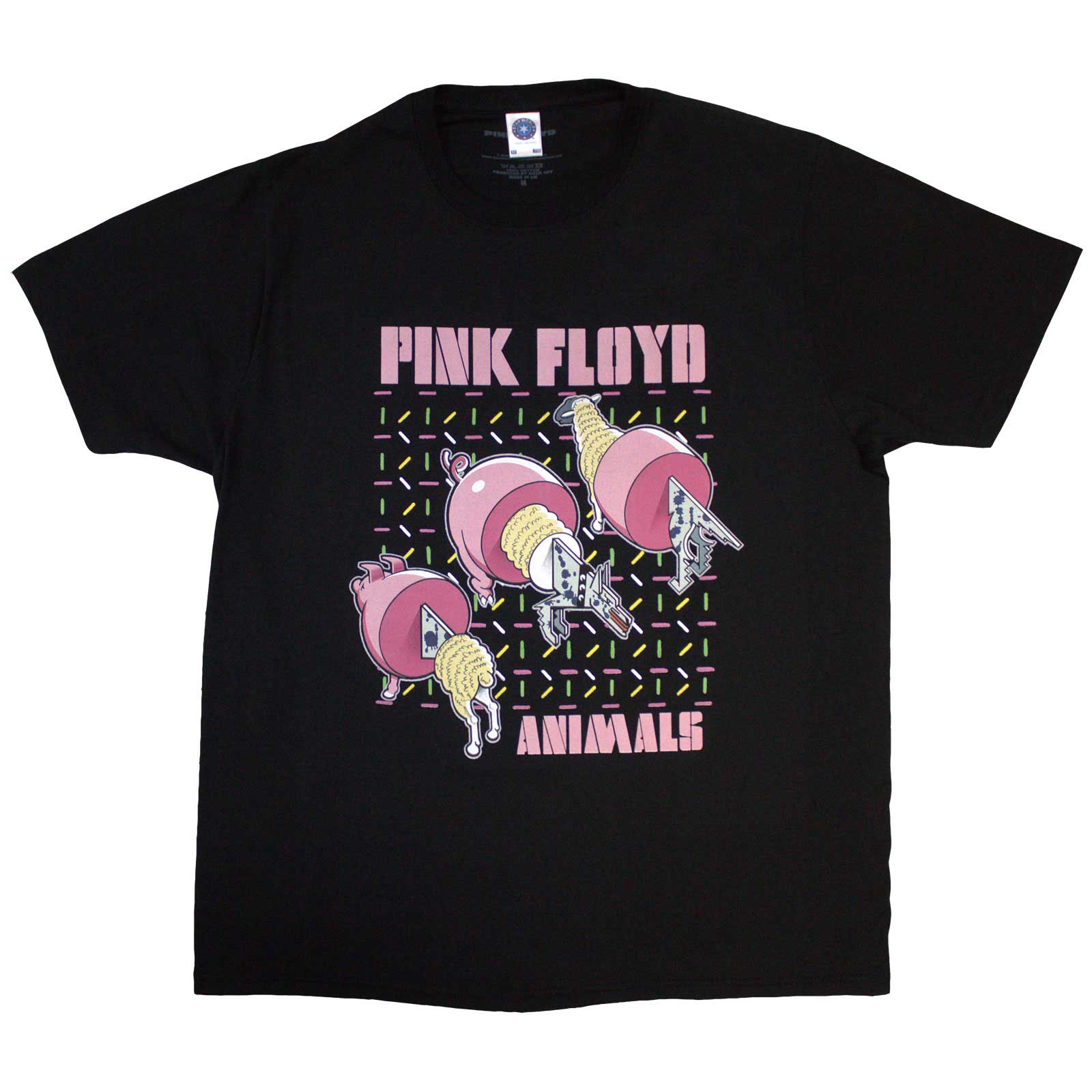 Pink Floyd Unisex T-Shirt: Pig, Wolf, Sheep (Black)