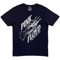 Pink Floyd Unisex T-Shirt: Robot Hands (Navy Blue)