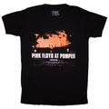 Pink Floyd Unisex T-Shirt: Pompeii Orange (Black)