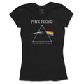 Pink Floyd Ladies T-Shirt: Dark Side of the Moon Refract (Black)