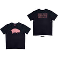 Pink Floyd Unisex T-Shirt: AWBDG (Navy Blue) (Back Print)