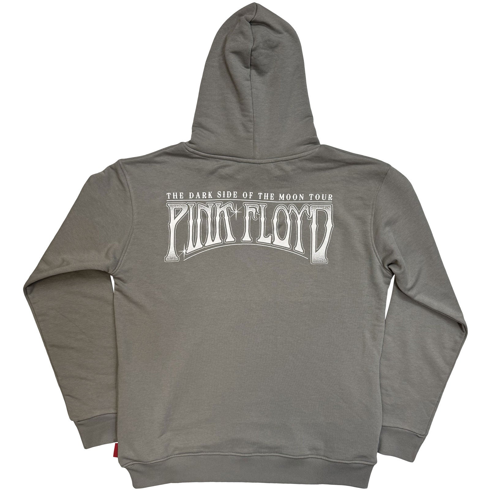 Pink Floyd Unisex Unplugged Pullover Hoodie: Carnegie Hall Poster (Grey) (Back Print)