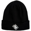 PIL (Public Image Ltd) Unisex Beanie Hat: Diamond Logo & Text (Black)
