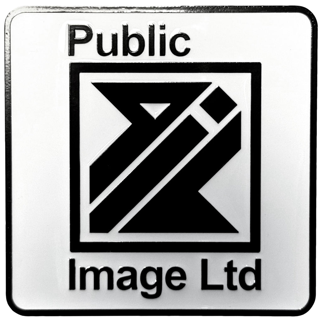 PIL (Public Image Ltd) Premium Fridge Magnet: New Logo Black & White