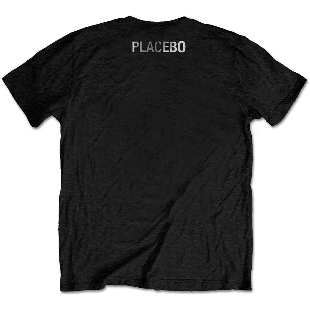 Placebo Unisex T-Shirt: Nancy Boy (Black) (Back Print)