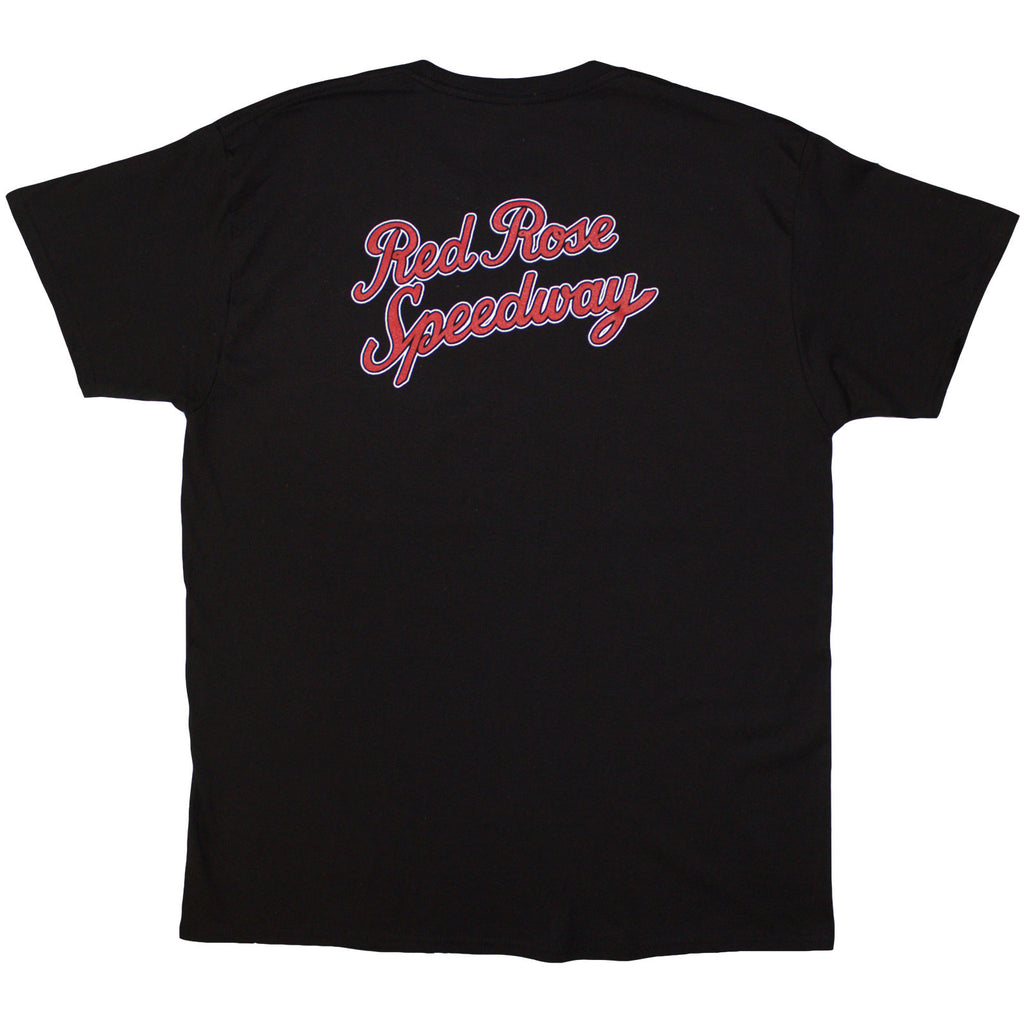Paul McCartney Unisex T-Shirt: Red Rose Speedway (Black) (Back Print)