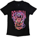 Polyphia Unisex T-Shirt: Skull Circle P (Black)