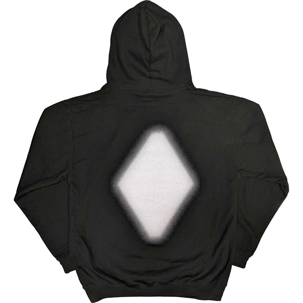 Post Malone Unisex Pullover Hoodie: Carat (Black) (Back Print & Ex-Tour)