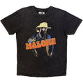 Post Malone Unisex Stone Wash T-Shirt: Cowboy (Black)