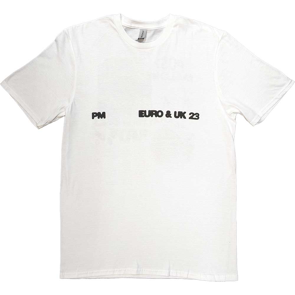 Post Malone Unisex T-Shirt: Collage (White) (Back Print & Ex-Tour)