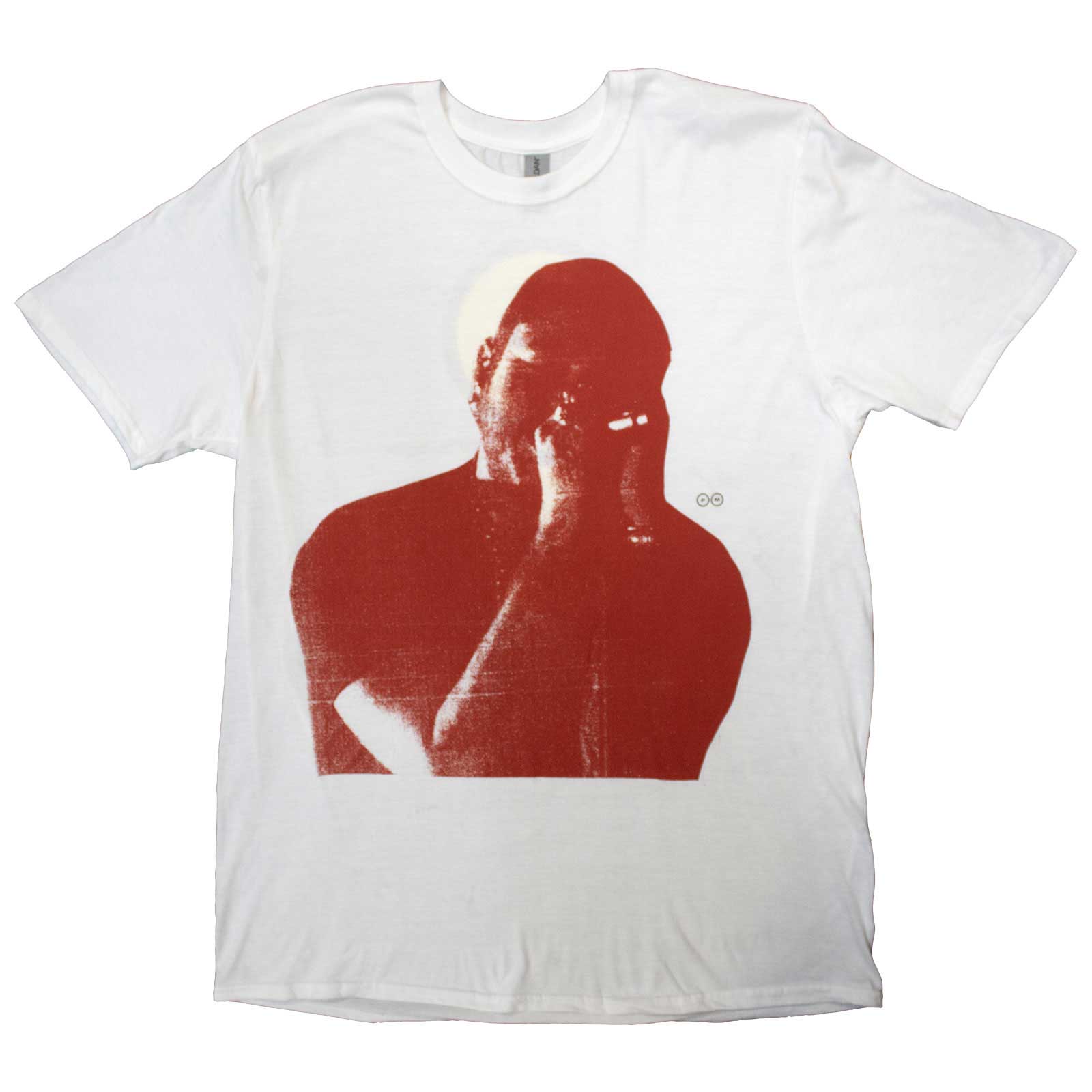 Post Malone Unisex T-Shirt: Red Photo Live (White) (Back Print & Ex-Tour)