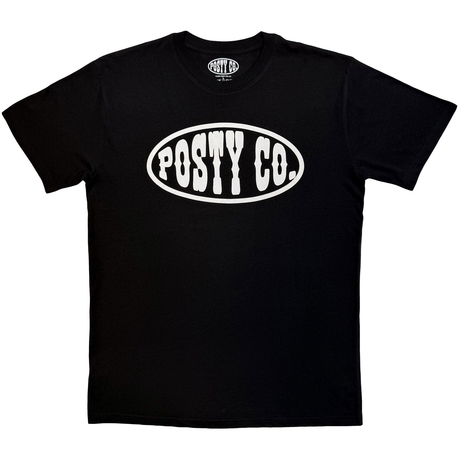 Post Malone Unisex T-Shirt: Logo Mono (Black)