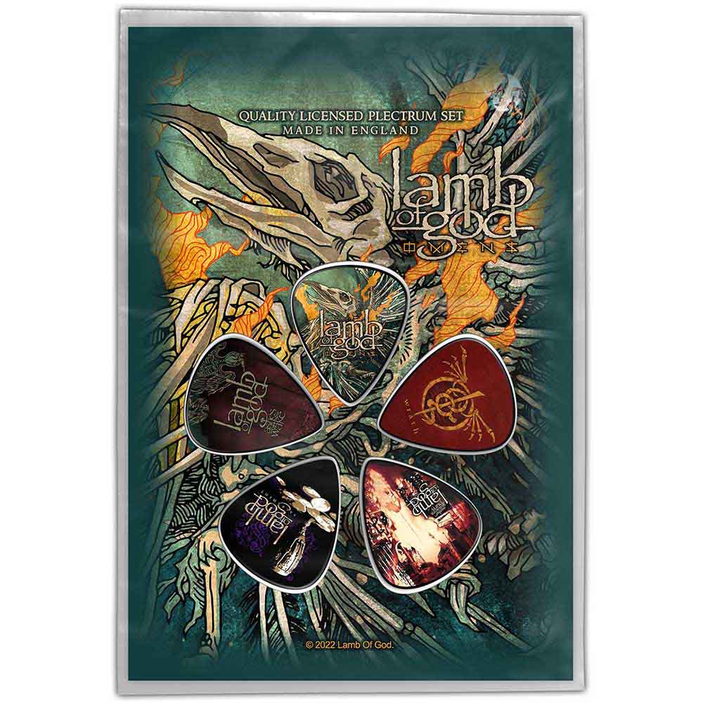 Lamb Of God Plectrum Pack: Omens