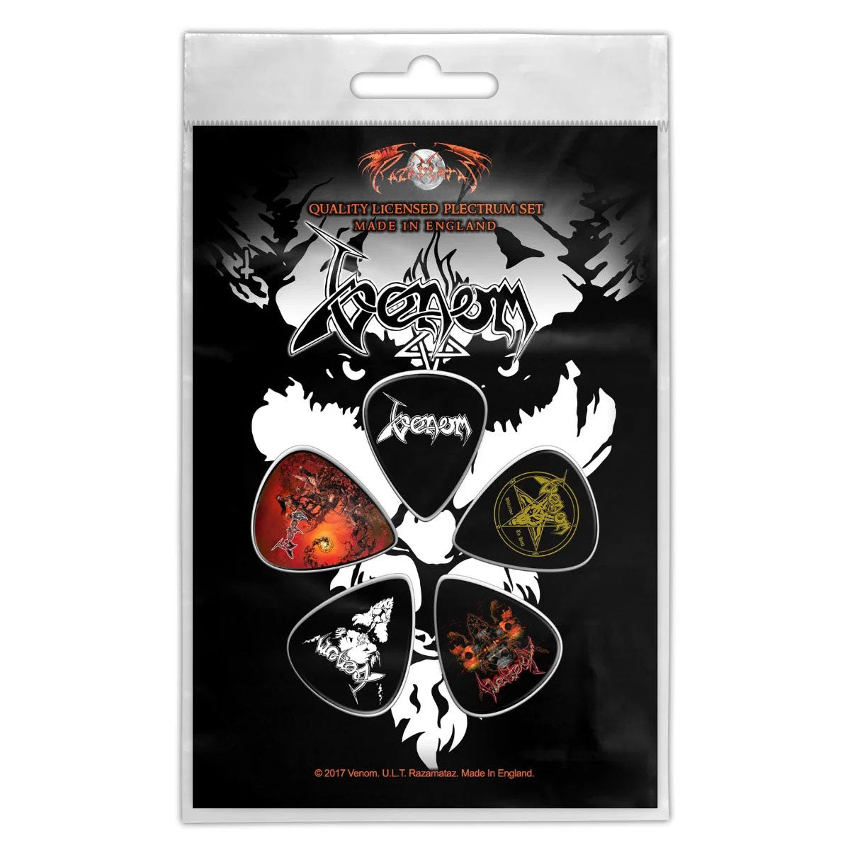 Venom Plectrum Pack: Black Metal