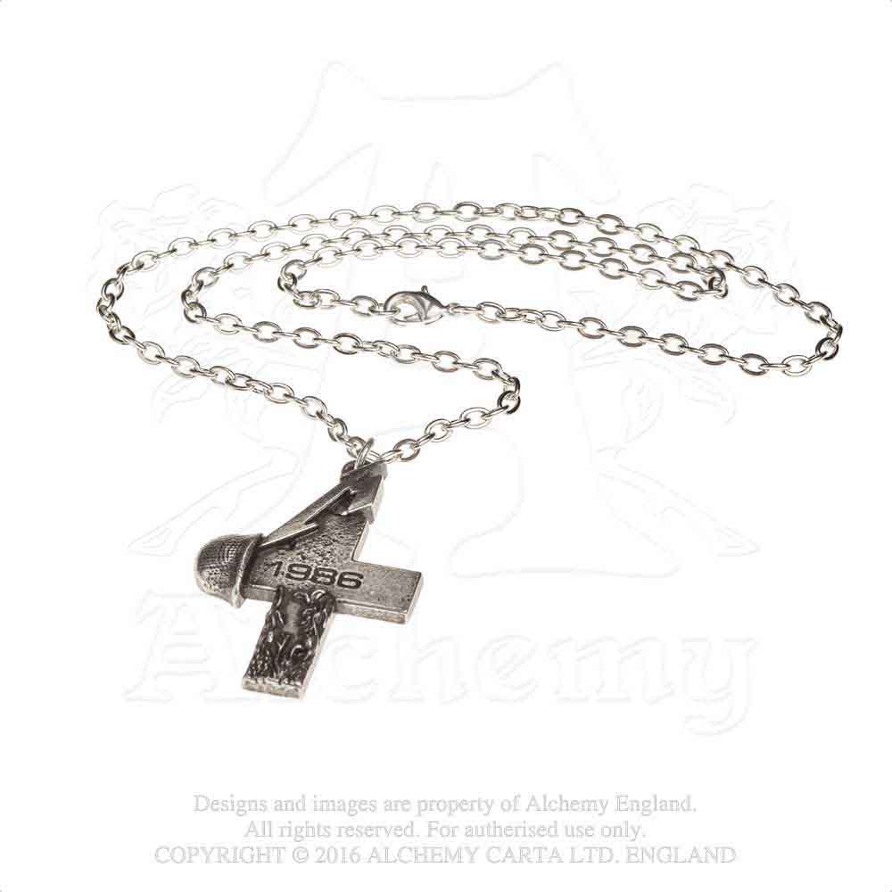 Metallica Pendant: Master of Puppets 1986 Cross