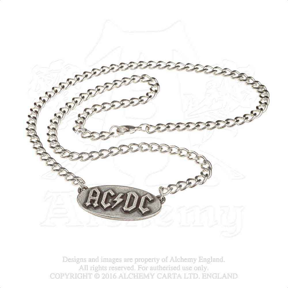 AC/DC Pendant: Logo Tag