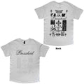 President Unisex T-Shirt: King Of Terrors (White) (Back Print)