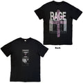 President Unisex T-Shirt: Rage (Black) (Back Print)