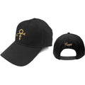 Prince Unisex Baseball Cap: Gold Symbol (Black)