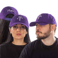 Prince Unisex Baseball Cap: White Symbol (Purple)