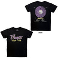 Prince Unisex Premium Carbon T-Shirt: Purple Rain 40th Anniversary (Black) (Back Print)