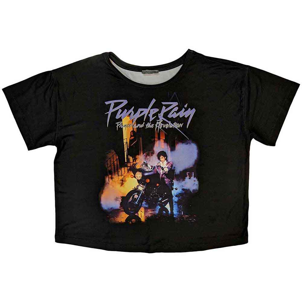 Prince Ladies Pyjamas: Purple Rain (Black)