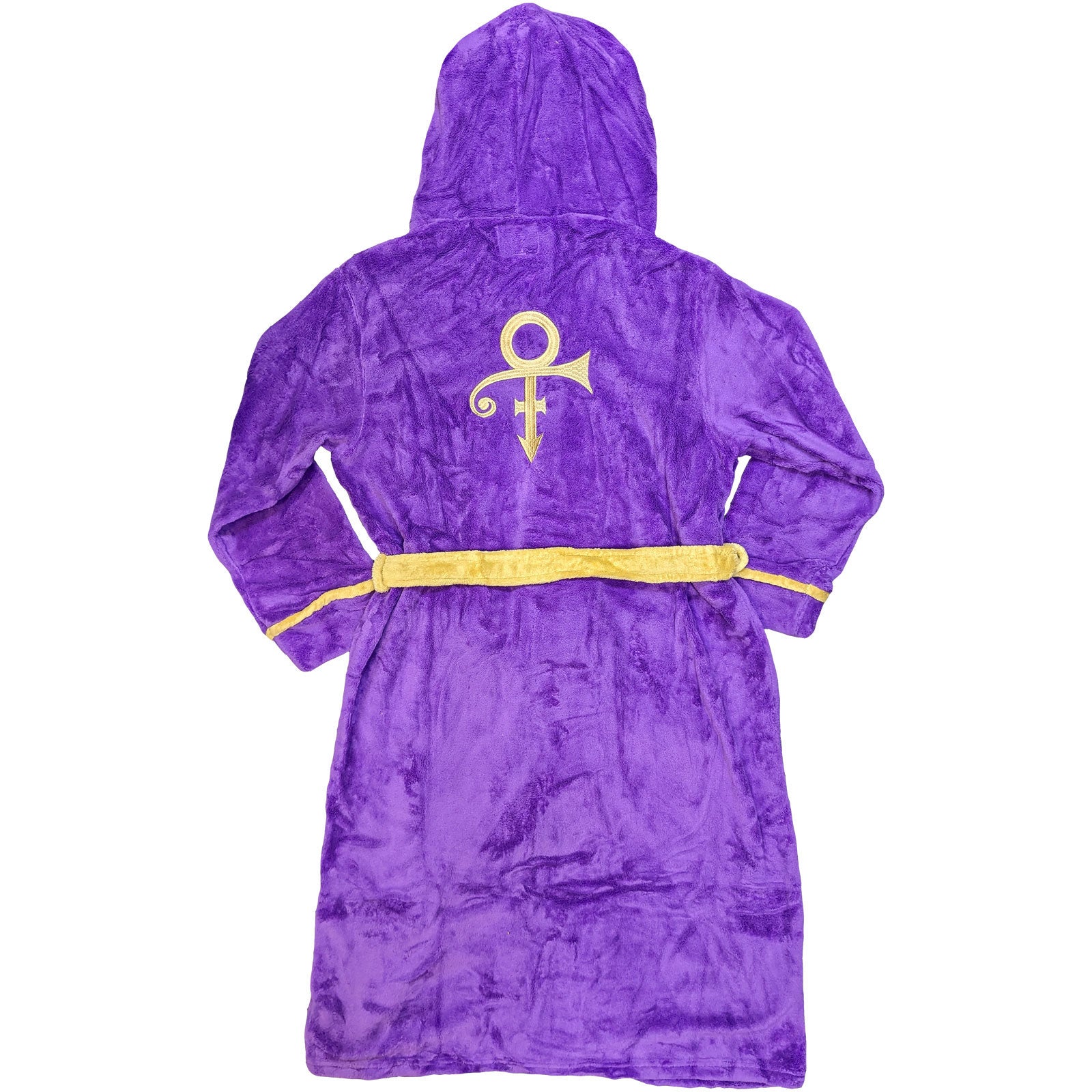 Prince Unisex Bathrobe: Symbol (Purple) (Back Print)