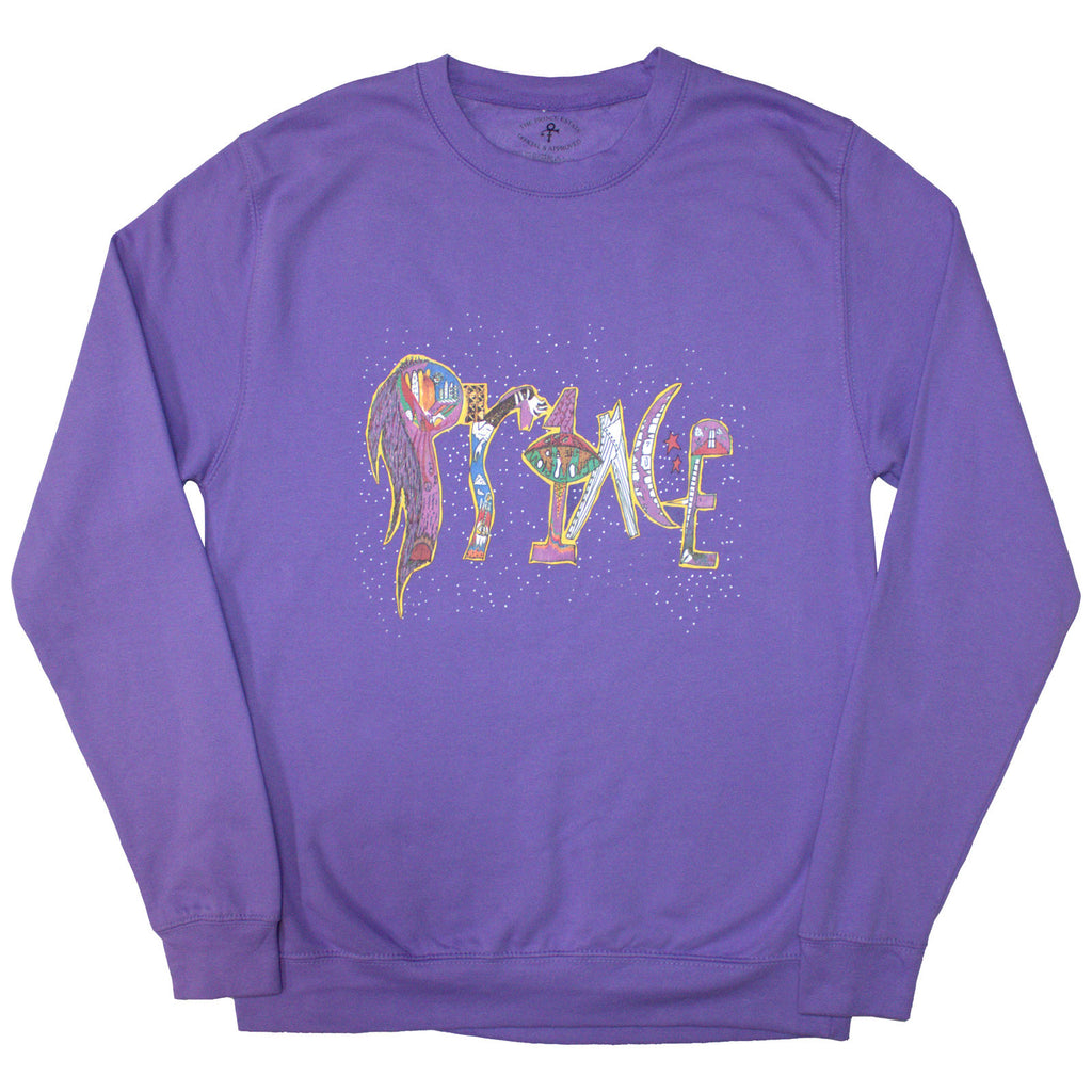 Prince Unisex Sweatshirt: 1999 (Purple) (Back Print)