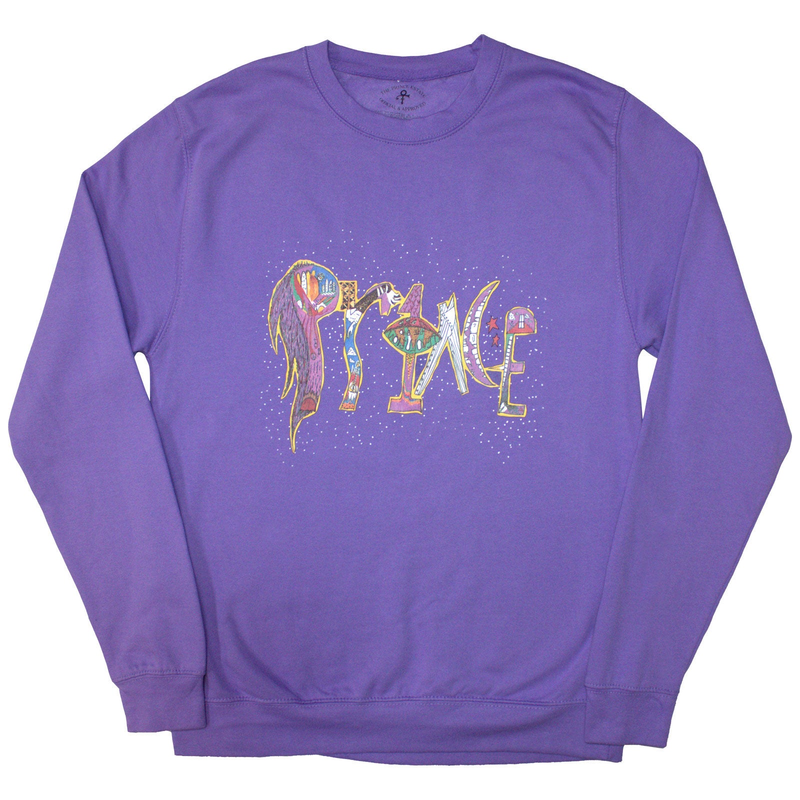 Prince Unisex Sweatshirt: 1999 (Purple) (Back Print)