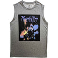 Prince Unisex Tank T-Shirt: Purple Rain (Grey)