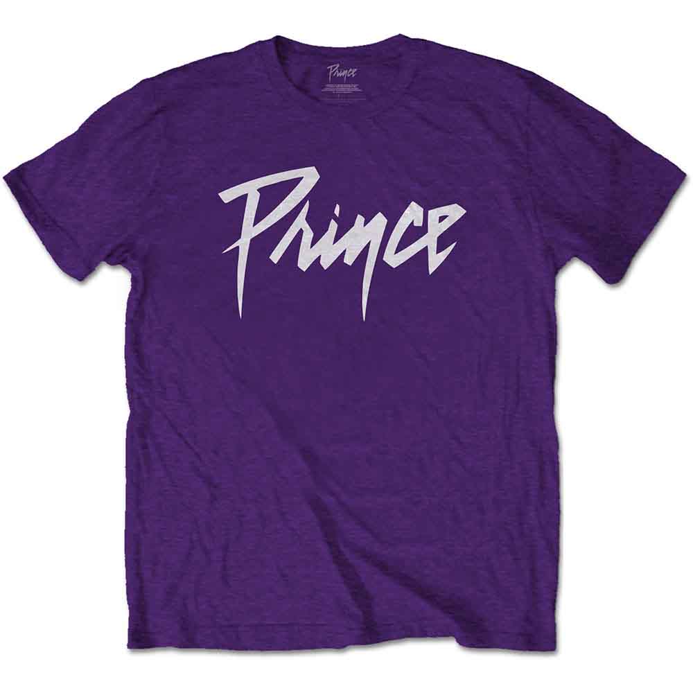 Prince Unisex T-Shirt: Logo (Purple)