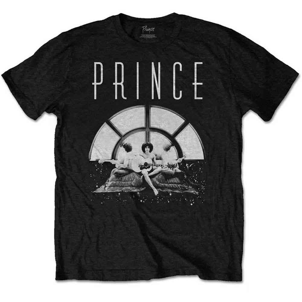 Prince Unisex T-Shirt: For You Triple (Black) (Back Print)