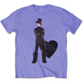 Prince Unisex T-Shirt: Heart Purple (Purple)