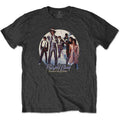 Prince Unisex T-Shirt: Purple Rain Circle (Charcoal Grey)