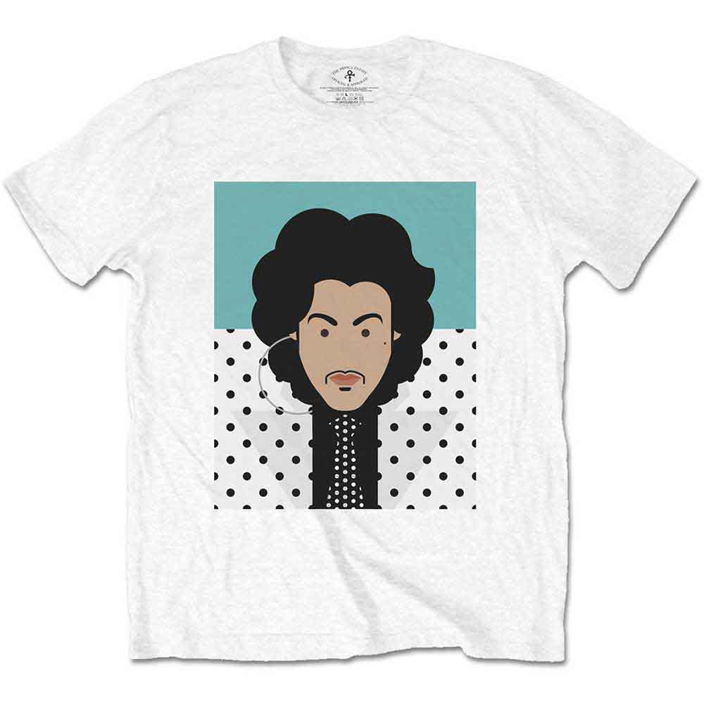 Prince Unisex T-Shirt: Lovesexy (White) (Back Print)
